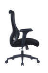 Mesh Office Chair Black Zephyr Ergonomic Mesh Chair by Nautilus - enlarged view