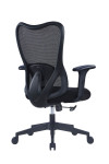 Mesh Office Chair Black Zephyr Ergonomic Mesh Chair by Nautilus - enlarged view