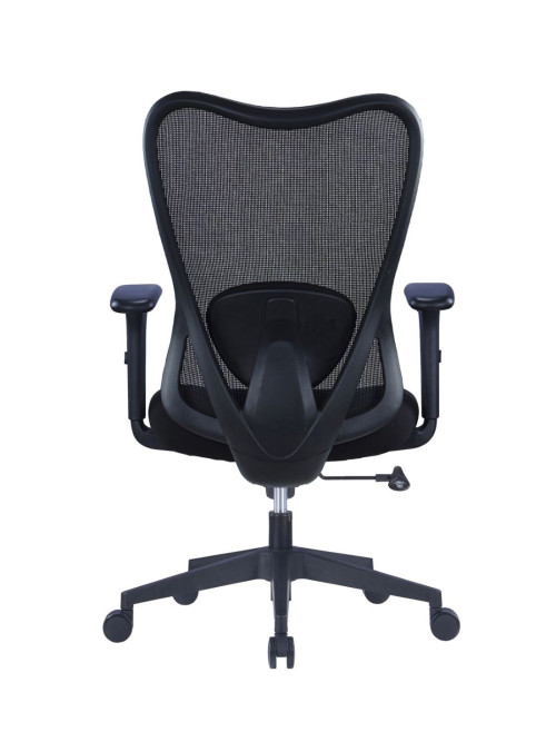 Mesh Office Chair Black Zephyr Ergonomic Mesh Chair by Nautilus - enlarged view