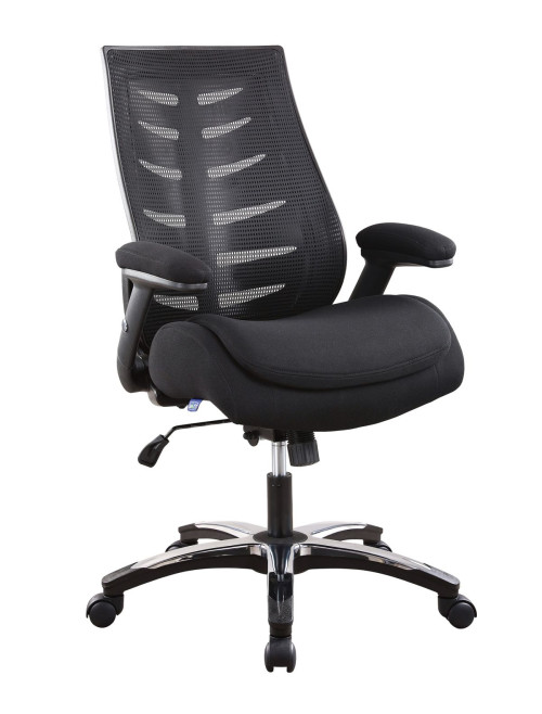 Mesh Office Chair Black Celeste Heavy Duty Bariatric Chair by Nautilus - enlarged view