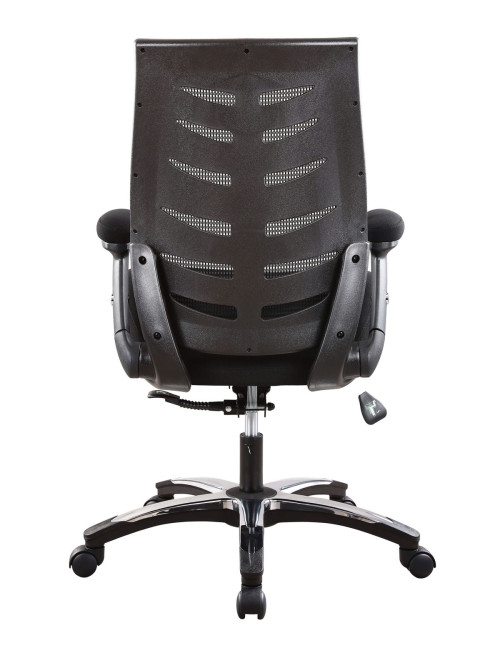 Mesh Office Chair Black Celeste Heavy Duty Bariatric Chair by Nautilus - enlarged view