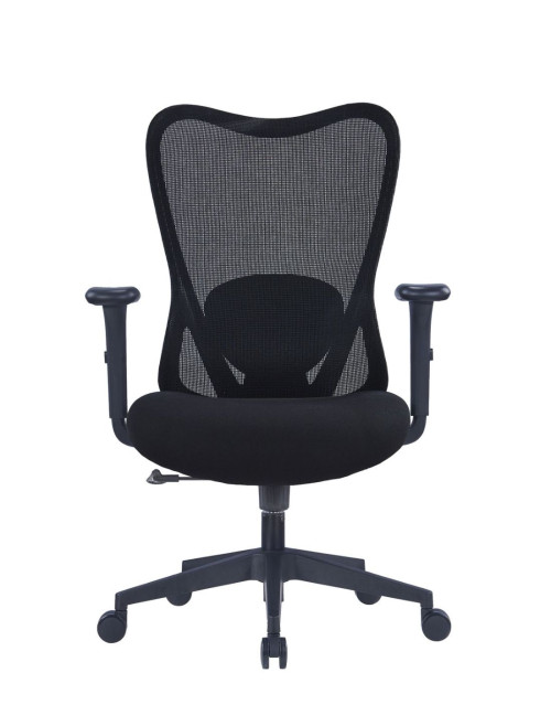 Mesh Office Chair Black Zephyr Ergonomic Mesh Chair by Nautilus - enlarged view