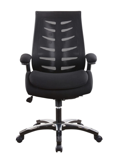 Mesh Office Chair Black Celeste Heavy Duty Bariatric Chair by Nautilus - enlarged view