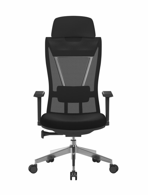 Mesh Office Chair Black Moritz 24 Hour Ergonomic Mesh Chair by Nautilus - enlarged view