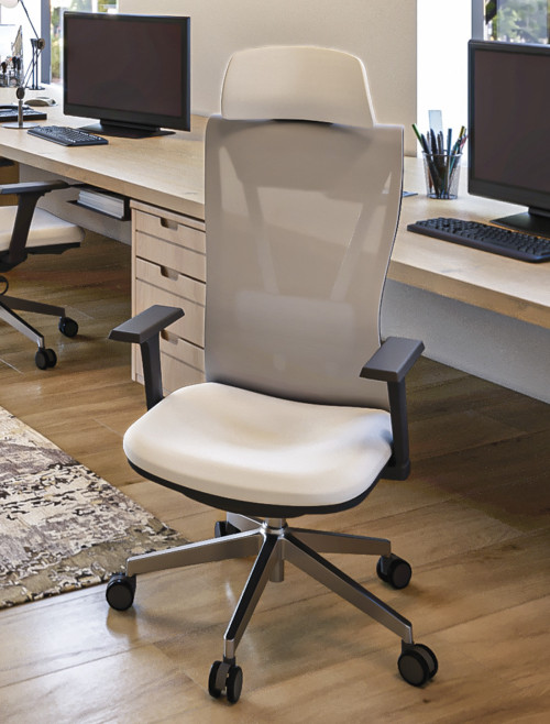 Mesh Office Chair Grey Moritz 24 Hour Ergonomic Mesh Chair by Nautilus