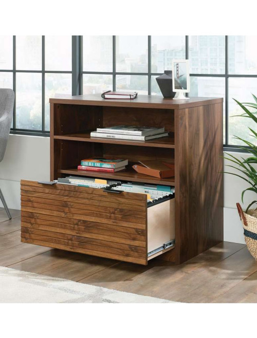 Bookcase Hampstead Park Walnut Lateral Filing Cabinet by Teknik