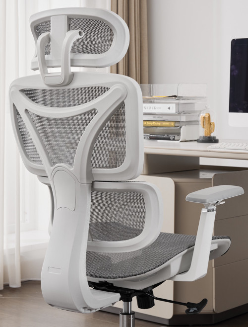 Mesh Office Chair Grey Elite Computer Chair 254-11-03-04-01 - enlarged view