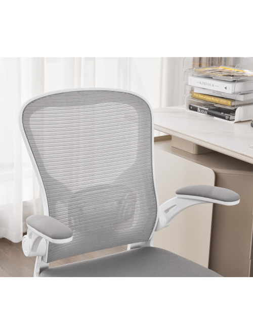 Mesh Office Chair Grey Prime Computer Chair 251-11-03-04-01 - enlarged view