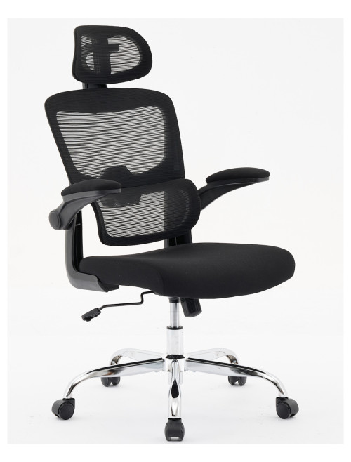 Mesh Office Chair Black Supreme Computer Chair 253-11-01-01-01 - enlarged view