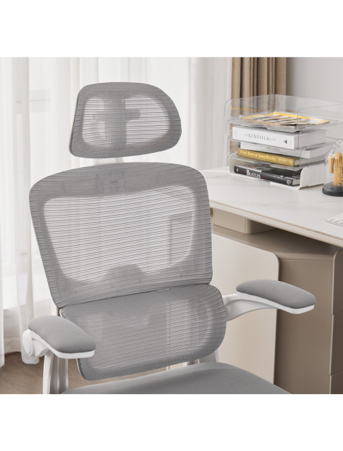 Mesh Office Chair Grey Supreme Computer Chair 253-11-03-04-01 - enlarged view