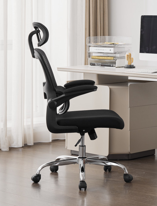 Mesh Office Chair Black Supreme Computer Chair 253-11-01-01-01 - enlarged view