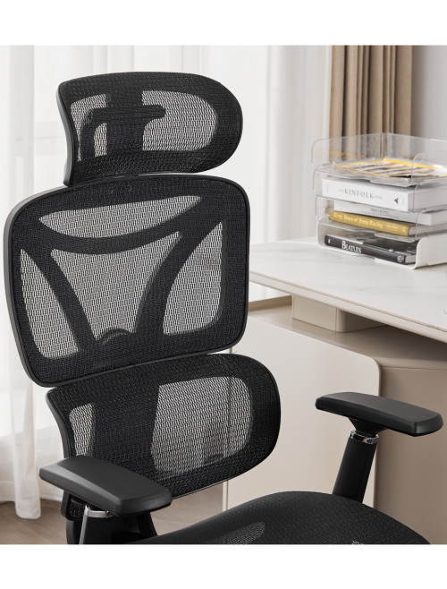 Mesh Office Chair Black Elite Computer Chair 254-11-01-01-01 - enlarged view