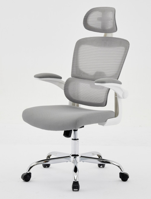 Mesh Office Chair Grey Supreme Computer Chair 253-11-03-04-01 - enlarged view