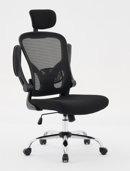 Mesh Office Chair Black Prime Plus Computer Chair 252-11-01-01-01 - enlarged view