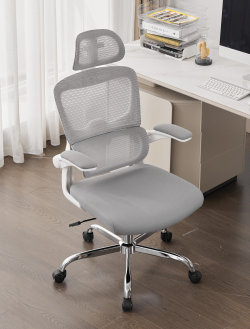 Mesh Office Chair Grey Supreme Computer Chair 253-11-03-04-01