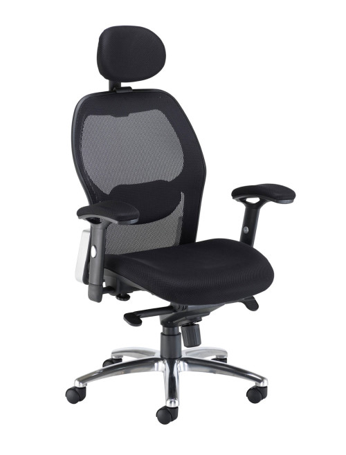 Mesh Office Chair Black Vision Executive Mesh Chair CH1010BK