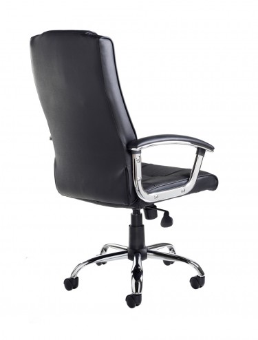 SOM300T1 Somerset Leather Faced High Back Executive Chair  - enlarged view