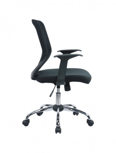 Mesh Back Task Operator Armchair -Black 95ATG/MBK - enlarged view