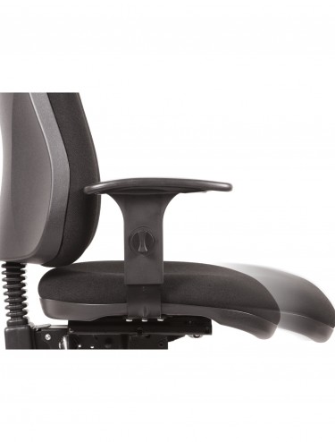 Ergo Comfort Executive Operator Chair 9500BLK - enlarged view