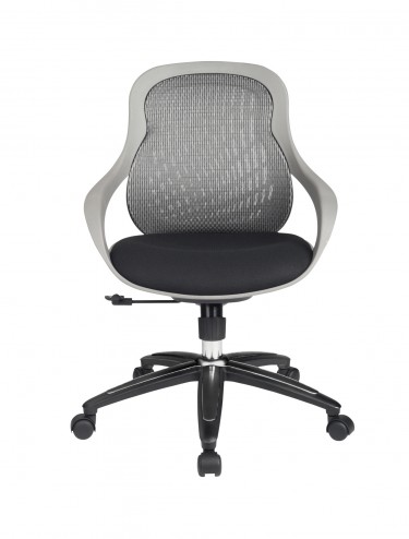 Mesh Office Chair Grey Croft Computer Chair AOC1010-M-GRY by Alphason