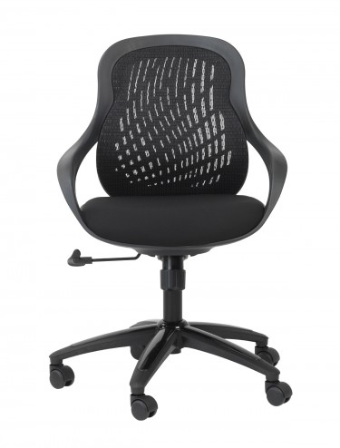 Alphason Croft Black Mesh Back Executive Chair AOC1010-M-BLK